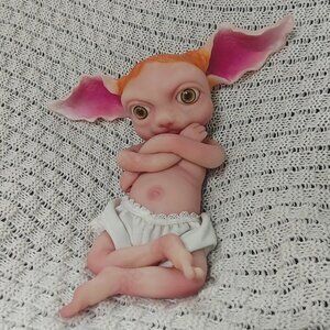 31cm Open Eyes Elf Doll Adorable Platinum Silicone Reborn Elf Baby Boy Dolls ​US